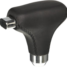 TIROL Hand-Stitched Gear Shift Knob Cover Universal Fit for Automatic Car Black