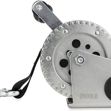 Camco 50000 Winch (2,000 lb. with 20’ Strap)
