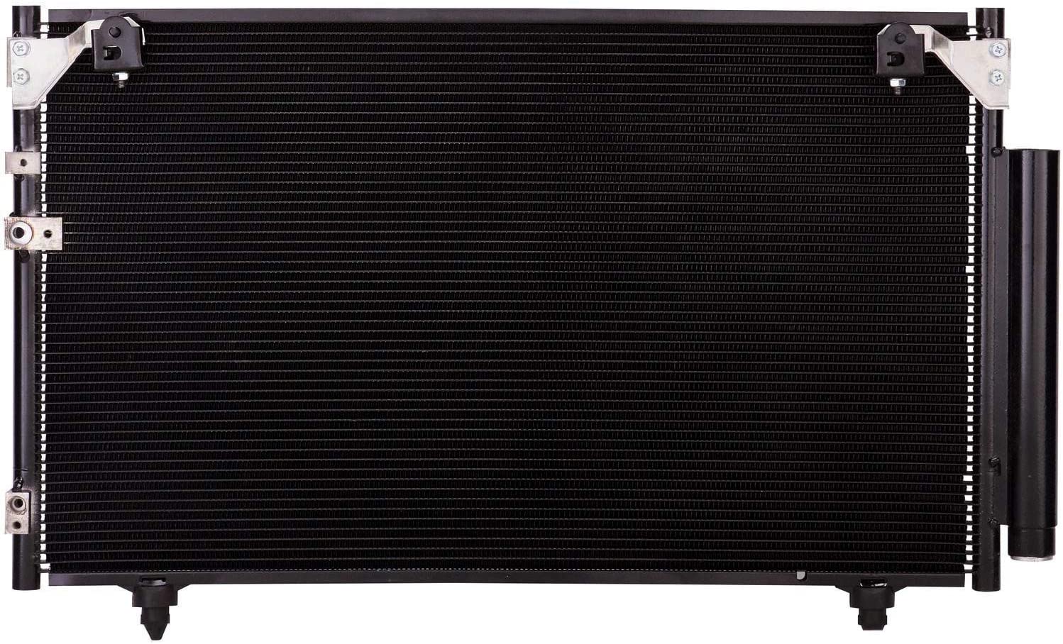 UVIAPW All Aluminum Condenser 1 Row Compatible With 2005-2010 Scion tC 2.4L L4
