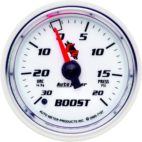Auto Meter 7107 C2 Mechanical Boost / Vacuum Gauge