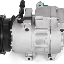 Mophorn 977011E001 CO 10925C Universal Air Conditioner AC Compressor for 2006-2009 Hyundai Accent 1.6L 67358 68358 977011E000