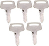 YQ 5PCS 1900-0916 37410-55150 430-158 Ignition Key for Kubota BX1800D BX1830D F2560 F2560E F3060 G1700 G1800 G2000 G2160 KJS130D KJX150VX T1600H T1600HG ZD18F ZD21F ZD28F