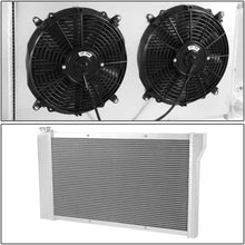 Replacement for Chevy/GMC C/K Series Pickup 3-Row Aluminum Radiator + 12V Fan Shroud
