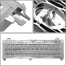 DNA Motoring GRF-063-CH-SL Front Bumper Grille Guard, 1 Pack