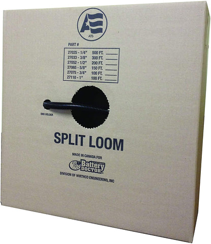 WirthCo Engineering Battery Doctor 27065 Split Loom Tubing - 5/8