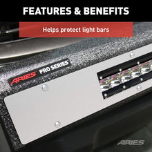 ARIES PC20OS Pro Series 30-Inch Brushed Stainless Steel Grille Guard Light Bar Cover Plate