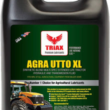 Triax Agra UTTO XL Synthetic Blend Premium Tractor Hydraulic & Transmission Oil - Extreme Performance - Replaces Most OEM Fluids (1 x 5 GAL Pail)