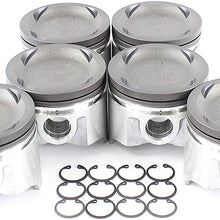 DNJ P943.40 Oversize Compl. Piston Set For 87-92 Toyota 3.0L 7MGTE DOHC 24V