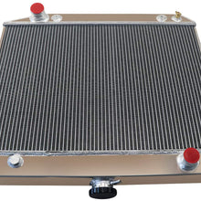 OzCoolingParts 4 Row Core All Aluminum Radiator for 1971-1979 72 73 75 76 77 78 Dodge D/B/W Series D100 D150 D200 B100 B200 B300 Van W100 W150 W200 Ramcharger Pickup V8