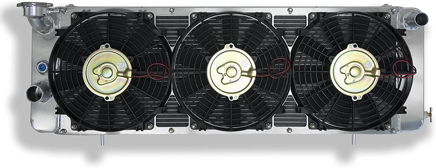 Flex-a-lite 315960 Extruded Core Radiator and Triple Electric Fans (1984-2001 Jeep Cherokee XJ)