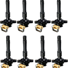 ENA Pack of 8 Ignition Coils Compatible with 97-05 BMW 540I 740I 740IL Z8 Base 4.4i Bentley Arnage Land Rover Range Rover 4.4L 4.6L 4.8L 5.0L 1748017 12139067830 12137599219