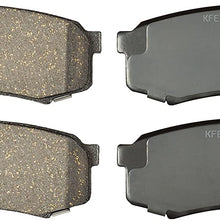 KFE KFE606-104 Ultra Quiet Advanced Premium Ceramic Brake Pad REAR Set For: 2003-2018 Toyota 4Runner, 2007-2014 Toyota FJ Cruiser, 2001-2007 Toyota Sequoia, 2010-2018 Lexus GX460, Lexus GX470