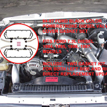 7.3L Diesel Powerstroke Valve Cover Gasket with Injector Glow Plug Harness Kit Fits 1994-1997 ford truck F250 F350