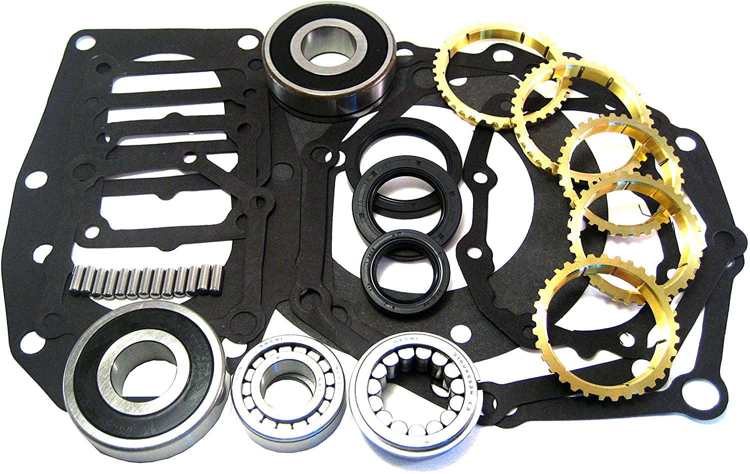 Vital Parts BK161LAWS AX5 Manual Transmission Overhaul Rebuild Kit W/Synchros Fits Jeep