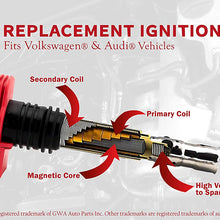 Ignition Coil Pack - Replaces 06C905115M Compatible with Volkswagen and Audi Vehicles