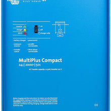 Victron Energy MultiPlus 3000VA 12-Volt Pure Sine Wave Inverter 120 amp Battery Charger, UL-Certified
