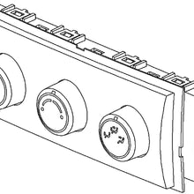 ACDelco 15-73427 GM Original Equipment Auxiliary Heating and Air Conditioning Control Panel