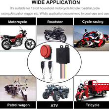 BlueFire Upgraded Motorcycle Security Kit Alarm System Engine Start Arming Disarming Anti-Hijacking Cutting Off Remote