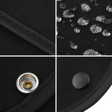 Kohree RV Door Window Shade, 24 x 16 Inch Camper Sunshade Privacy Screen Window Cover, Travel Trailer Motorhome Sun Shade Accessories, Acrylic Blackout Fabric, UV Rays Protection, Waterproof, Black