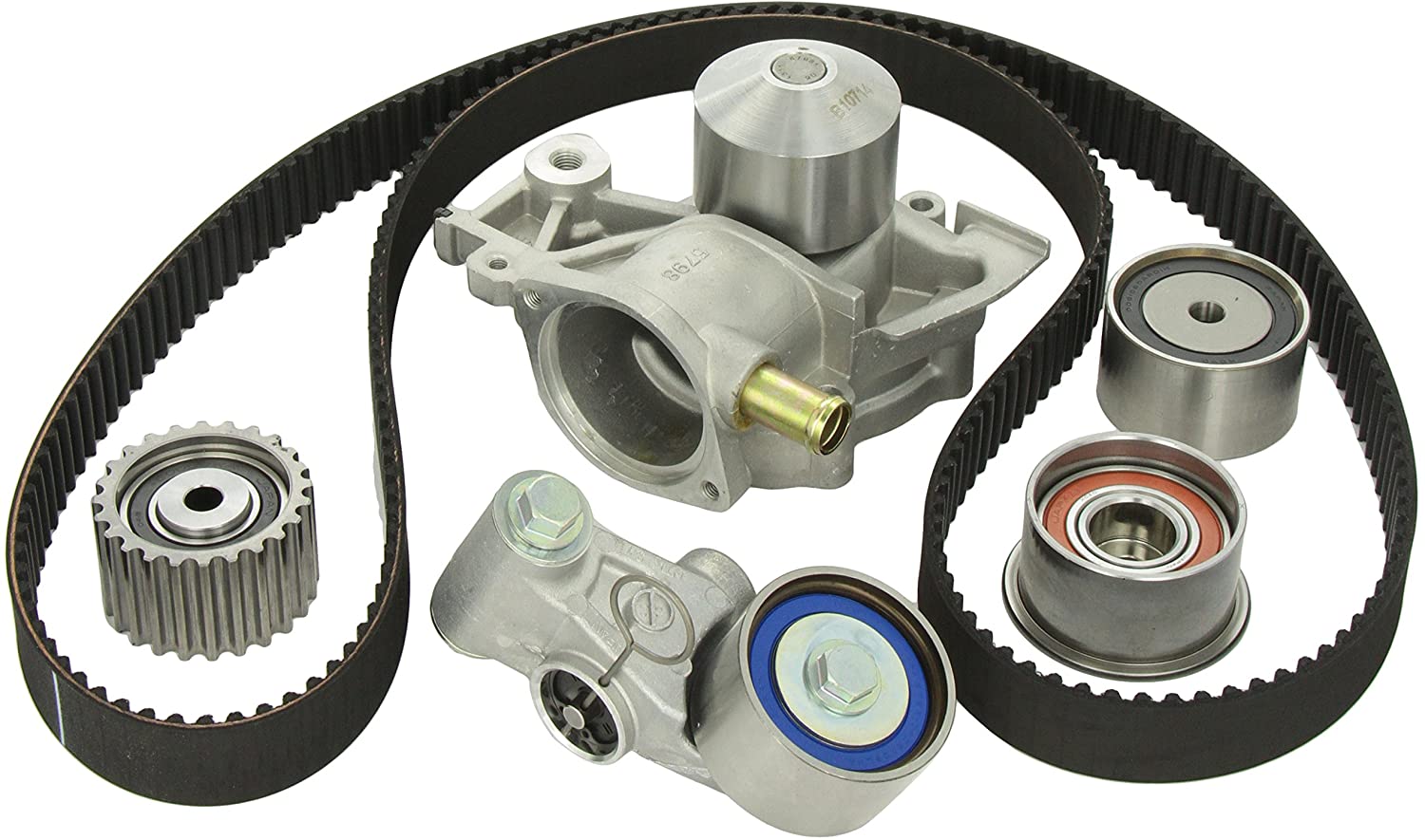 Gates TCKWP304 Engine Timing Belt Kit with Water Pump