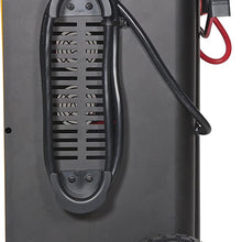 DEWALT DXAEC210 70 Amp Rolling Battery Charger: 210 Amp Engine Start, 2 Amp Maintainer, 120V AC Outlet, 3.1A USB Port, Battery Clamps