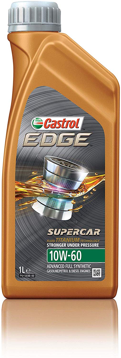 Castrol 12064 EDGE SUPERCAR 10W-60 Advanced Full Synthetic Motor Oil, 1 L