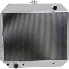 ALLOYWORKS 3 Row Aluminum Radiator for Ford Trucks F100 F150 F250 F350 1966-79 / Bronco V8 1978-79