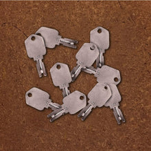 Notonparts Forklift Key 1430 166 (10 Keys) For Hyster Heavy Equipment Crown Daewoo Yale JLG Gradall Gehl Construction Ignition Key Set