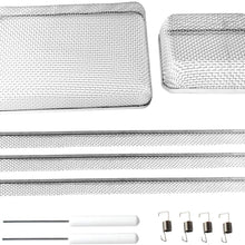 Flying Insect Screen for RV Refrigerator Vents, RV Water Heater Screen,RV Furnace Bug Screen for Camper Vents