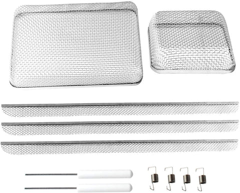 Flying Insect Screen for RV Refrigerator Vents, RV Water Heater Screen,RV Furnace Bug Screen for Camper Vents