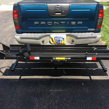 leofit 600LB Motorcycle Carrier Hitch Mount Bike Rack with Loading Ramp Heavy Duty