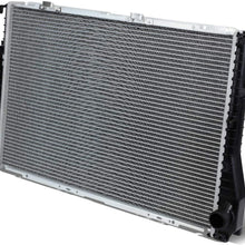 Replacement for 94-99 BMW 528i/540i/740i/750iL/850ci AT/MT Lightweight OE Style Full Aluminum Core Radiator DPI 1401