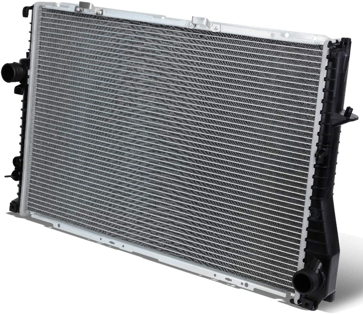 Replacement for 94-99 BMW 528i/540i/740i/750iL/850ci AT/MT Lightweight OE Style Full Aluminum Core Radiator DPI 1401
