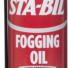 STA-BIL (22001-6PK) Fogging Oil - Stops Corrosion In Stored Engines - Lubricates And Protects Cylinders - Coats Internal Engine Components - For All 2 and 4 Cycle Engines, 12 oz. (Pack of 6)