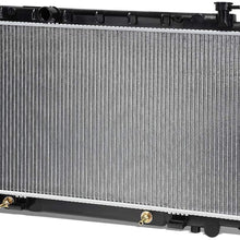 DPI 2414 OE Style Aluminum Core High Flow Radiator Replacement for 02-06 Altima 2.5 Liter Engine AT/MT