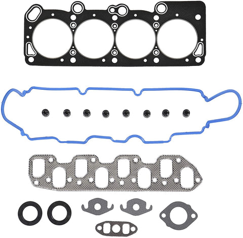 DNJ HGS146 Graphite Head Gasket Set/For 1991-1995/ Chrysler, Dodge, Plymouth/Acclaim, Caravan, Dakota, Daytona, Dynasty, LeBaron, Shadow, Spirit, Sundance, Voyager/ 2.2L, 2.5L/ SOHC/ 8V