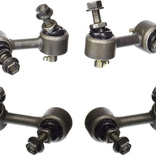 PartsW 4 Piece New Front & Rear Sway Bar Links for HONDA CIVIC 2006 2007 2008 2009 2010 2011