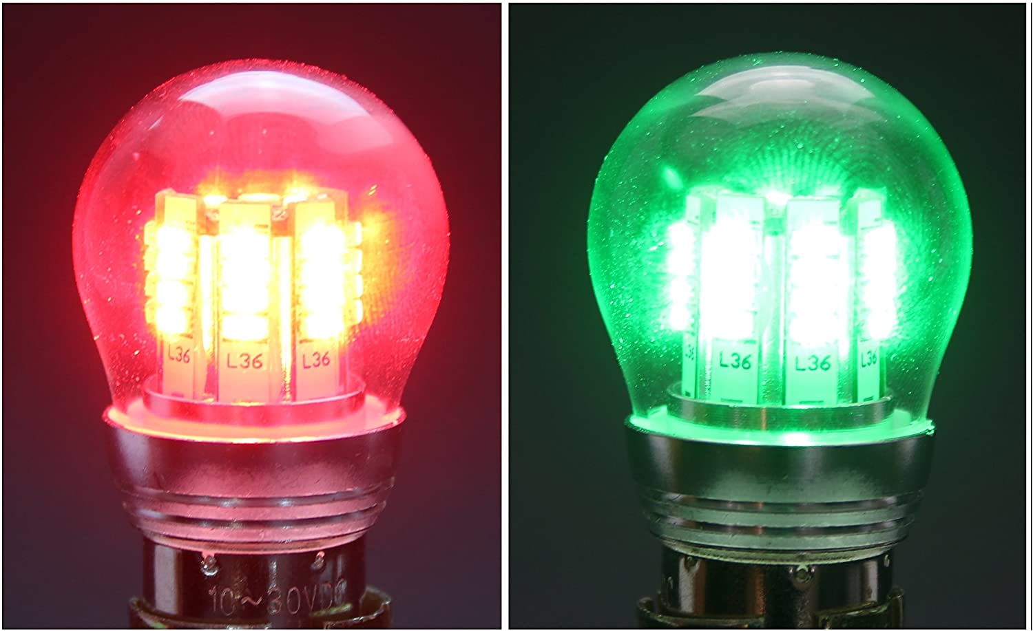 LED NAVIGATION BULBS - SET OF TWO (2) BULBS - RA-7512 / W-1280 / BAY15S