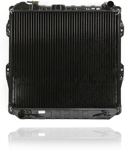 Radiator - CSF For/Fit 50 89-95 Toyota Pickup 4WD 88-95 4Runner 6Cy 3.0L Brass Tank, Brass Core Automatic Transmission 3-Row