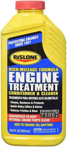 Bar's Leaks Engine Treatment Specially Formulated for High-Mileage Engines - 16.9 oz