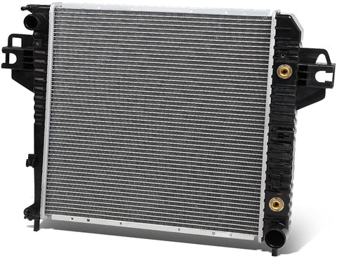 Replacement for Jeep Liberty KJ 1-1/2 inches Inlet OE Style Aluminum Direct Replacement Racing Radiator