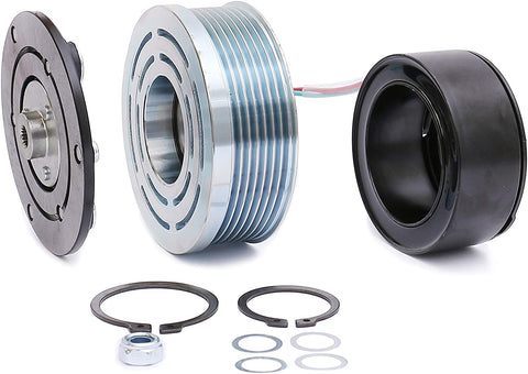 AC Compressor Clutch Assembly Repair Kit CO 4918AC, 38810RRBA01, 38810RNAA02 fit for 2006-2011 Honda Civic 1.8L