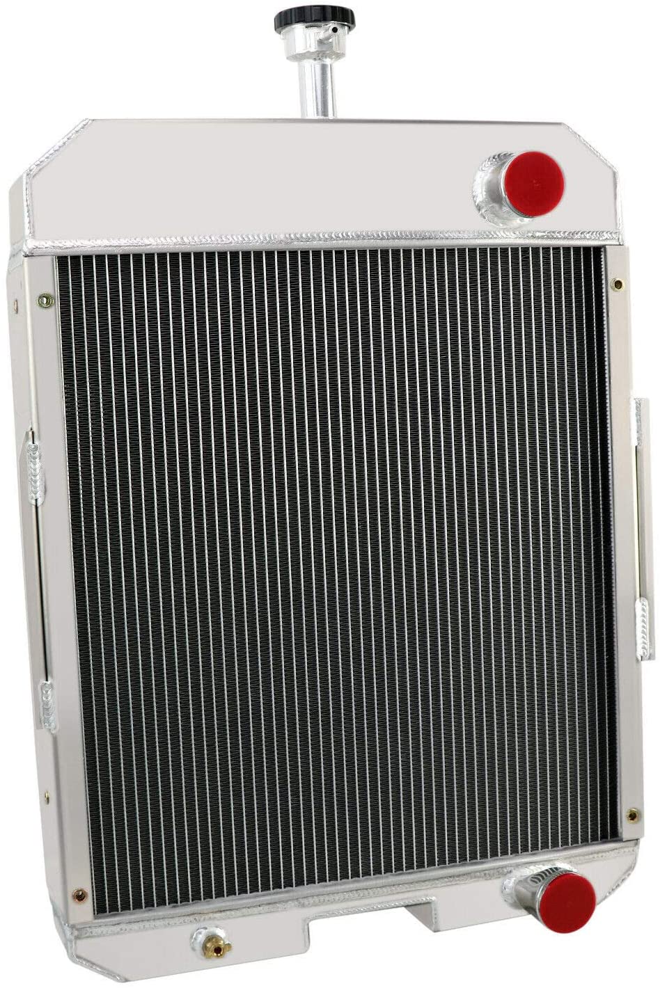 CoolingCare All Aluminum 5 Row Core Tractor Radiator For Case IH 666 686 706 756 2706 2756 (396351R91 65426C1)