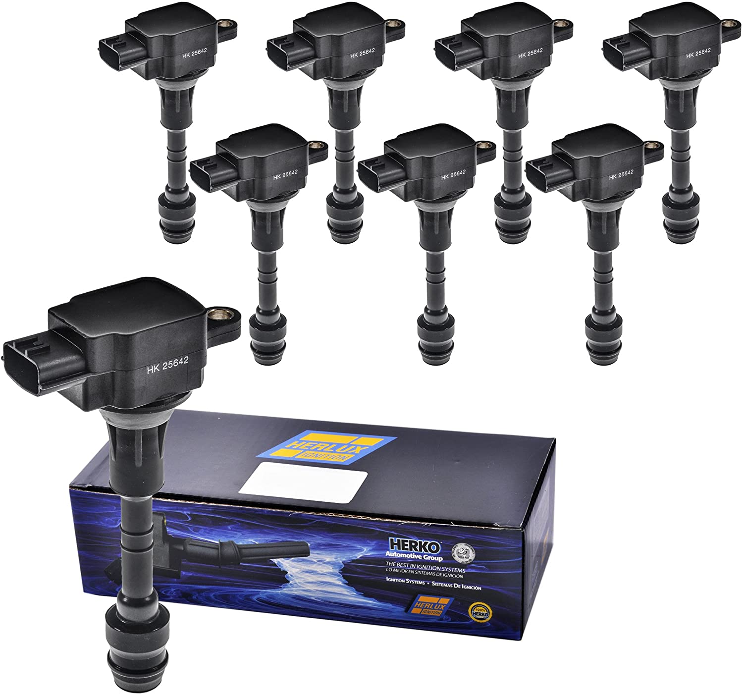 New Set of 8 Herko B159 Ignition Coils
