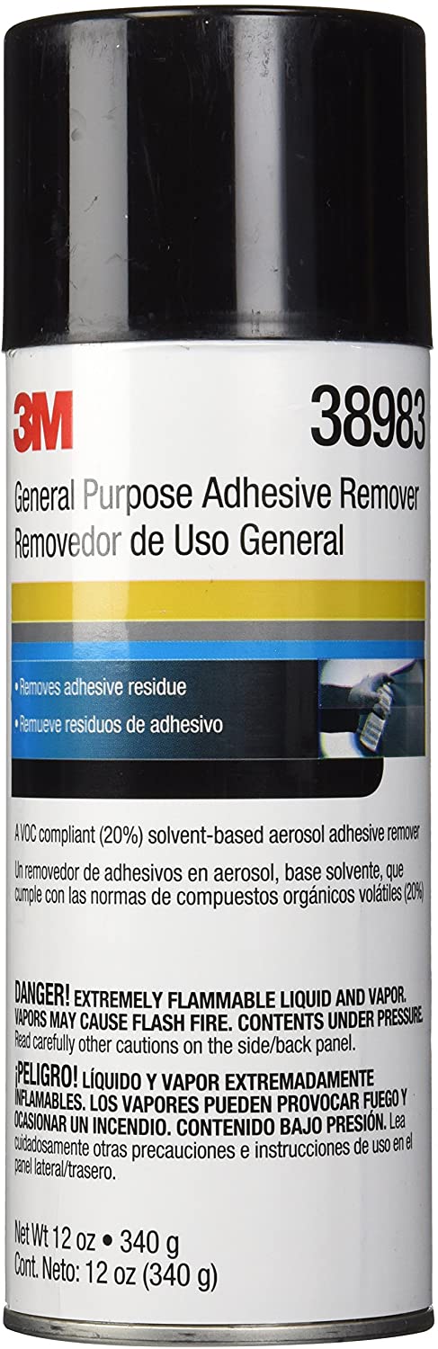 3M General Purpose Adhesive Remover, 38983, 12 oz Net Wt