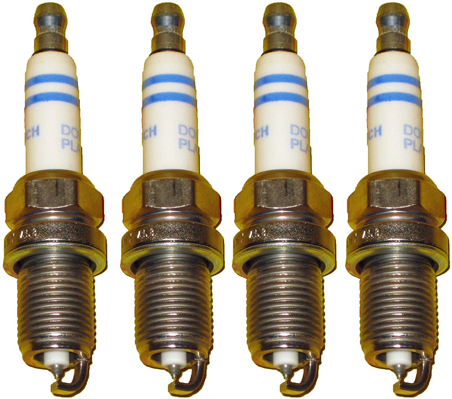 BOSCH 4 Piece Spark Plug Set - 0242245576, FR5KPP332S