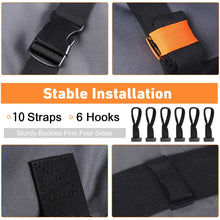 Rooftop Cargo Carrier Car Top Carrier, 20 Cubic Feet 100% Waterproof Car Roof Bag, Roof Rack Cargo Carrier with Anti-Slip Mat + 10 Reinforced Straps Fits All Vehicle with/Without Rack