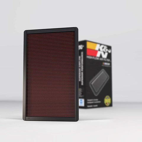 K&N Engine Air Filter: High Performance, Premium, Washable, Replacement Filter: Fits 1990-1997 Chevy Corvette and Corvette ZR1, and Pontiac Firebird, 33-2035