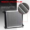 897 Factory Style Aluminum Radiator Replacement for 85-94 Ford Ranger 2.8L 2.9L 3.0L/Explorer 4.0L/Bronco II MT
