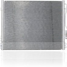 A/C Condenser - Pacific Best Inc For/Fit 3682 Jeep Grand Caravan Town & Country Grand Caravan Volkswagen Routan w/Transmission Oil Cooler